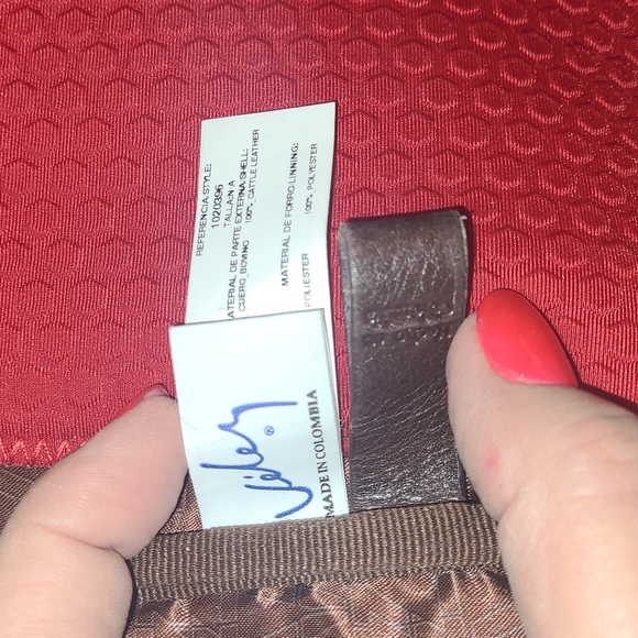 Velez Leather Laptop Briefcase - Picture 10 of 11